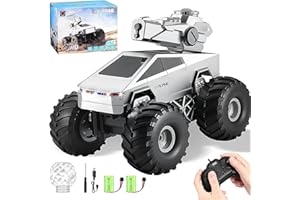 HSEAMALL Remote Control Cars RC Car Monster Truck Toy Car 1:16 Amphibious Remote Control Cars with Water Squirt,4WD All Terrain Off Road Pickup RC Truck for Kids