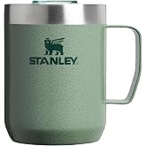 Stanley Classic Legendary Camp Mug Paslanmaz &Ccedil;elik Termos Bardak, 0.23 L, Yeşil (Hammertone Green)