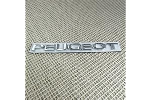 DITUDO Métal pour Peugeot Badge 3008 308 2008 208 408 4008 5008 307 508 206 207 301 Autocollant De Voiture Arrière Queue Tronc Emblème Étiquetage Stickers