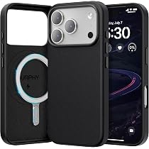 SURPHY Cover Magnetica per iPhone 17 Pro 6,3 Pollici,Custodia in Pelle PU per iPhone 17 Pro,Sottile Cover Antiurto con Protettiva