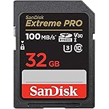 SanDisk 32 Go Extreme PRO carte SDHC + RescuePRO Deluxe, jusqu'à 100 Mo/s, UHS-I, Classe 10, U3, V30