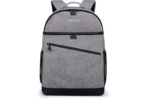 TOURIT Zaino isotermico Zaino frigo a prova di perdite Contenitore per il pranzo 28 lattine Zaino frigo a due piani per uomo Donna per spiaggia, barca, escursionismo, picnic o gite di un giorno