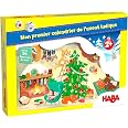 HABA Calendrier Avent Ferme - 24 Histoires + 24 Figurines Bois - Jeu Noël Enfant 2 Ans Et Plus, Version FR