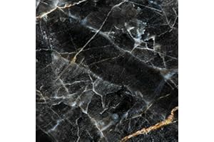 Rodnik Küchenrückwand-Spritzschutz-Wanddeko | Hochwertig, robust, Kratz-und wasserfest | MOTIVAUSWAHL (Marmor schwarz)