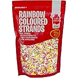 Cake Décor 1kg Hundreds and Thousands Sprinkles | Bulk Sprinkles 1kg | Rainbow Nonpareils for Cakes, Ice Cream & Bakes | 100s