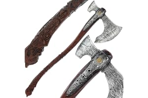 GENERIC Leviathan Axe God of War Replica Cosplay Halloween 93cm Viking Battle Axe Guarding Kratos