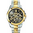 Versace Versus Men's SBH060015 Chrono Lion Analog Display Quartz Two Tone Watch