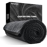 Autreykorn XXL Car Drying Towel 90 x 60 cm 700GSM Ultra Absorbent Microfibre, Fast Drying Without Streaks for Cars, Motorcycl