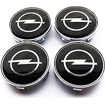 Coprimozzo Per Opel Astra, Insignia, Mokka - 4 Pezzi, 64mm, Nero, Badge Emblem - Foto 11