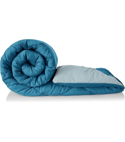 Buy Spaces Esential 144 Double Bed Quilt 144 TC 100% Cotton, Rust