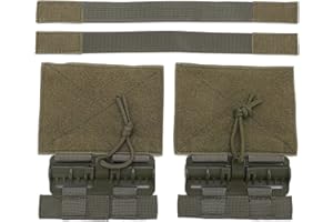 LES-THERESA Set di Fibbia a Sgancio Rapido, 2 pezzi Fibbia di Rimozione Kit Sistema di Sgancio Rapido Portatile in Nylon per Esterni Gilet Tattico Escursionismo Trekking Sportive Camping