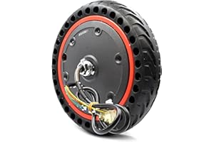 myBESTscooter - Sostituzione della Ruota del Motore 350W 36v 8,5 Pollici con Pneumatico Solido per Scooter elettrico Xiaomi M365, 1S, Essential, Pro, Pro 2