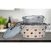 PR Home Enjoy Kırmızı Emaye Kızartma Tenceresi 22 cm