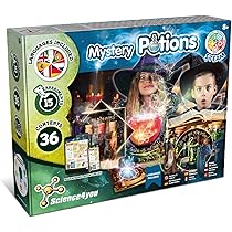Alritz Science Potions Kit For Kids - 23 Magic Mix Potion Bottles, Witches Cauldron, Birthday Christmas Party Decorations Gifts Toys For Boys Girls 8 9 10 11 Years Old