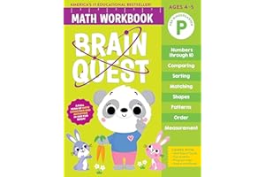 Brain Quest Math Workbook: Pre-Kindergarten