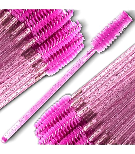 50 Einweg-Wimpernbürsten Set – Hygienische Mascara-Pinsel Für Perfektes Augen-Make-up