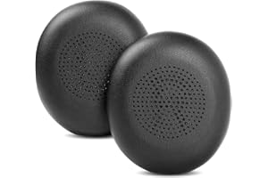 TaiZiChangQin Cuscinetti auricolari di ricambio in memory foam compatibili con cuffie wireless Jabra Elite 45h On-Ear