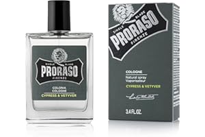 ‎PRORASO Proraso Eau de Cologne, 100 ml, Cypress & Vetyver