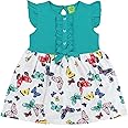 Clothe Funn Baby-Girl's Cotton Pinafore Knee-Length Dress