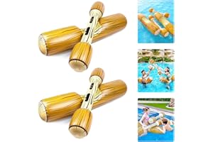 MAXHJX 2 Pezzi Set Galleggiante Gonfiabile per Piscina, Giocattoli Gonfiabili Galleggianti a Remi, Battaglia Zattera Galleggiante Gonfiabile in PVC Sport Acquatici per Spiaggia Festa Gioco all'Aperto