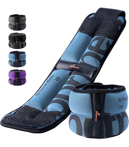 Sport-Thieme Gewichtsmanschetten 2er Set - Für Hand- & Fußgelenke, 1,5kg/2kg/2,5kg