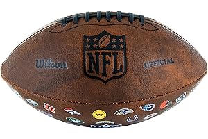 ‎WILSON Wilson NFL Junior Football - 32 Team Logos für Sammler und Kids - Kunstleder