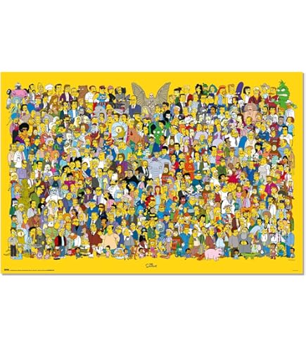 Grupo Erik Poster The Simpsons - Homer Bush 61x91,5c Grupo Erik Poster The Simpsons - Homer Bush 61x91,5c