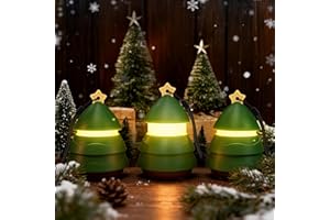 EverBrite Regalo di Natale - Pacco da 3 Lanterne Albero di Natale EverBrite, 5 Modalità Luci, Decorazione con Batterie AAA Incluse, Idee Regalo per Uomo e Donna, Luci per Interni ed Esterni