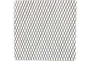 WALTONS EST. 1878 Extendable Willow Trellis - Natural Garden Expanding Plant Support, Weather Resistant (180 x 60cm Pack of 2)