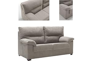 Tanuk Sofá Odin 3 PLAZAS Crudo Sistema de Limpieza ACUALINE 185x89 Fabricado en España