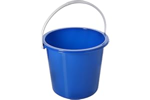 Jantex CD804 rund Kunststoff Eimer, 10 l, Blau