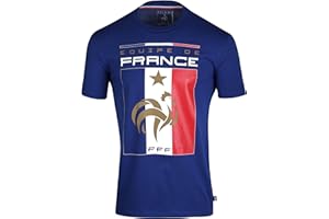 Equipe de France de Football T-Shirt FFF - Collection Officielle Taille Adulte Homme