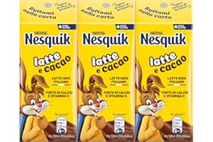 NESQUIK Pronto da Bere Latte e Cacao, Confezione da 24 Brick da 180ml (4,32L)