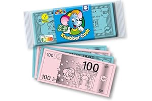Küchle Knabber-Cash Geldscheine 20g | Absoluter Knabber-Spaß | Als Überraschung oder für Kindergeburtstage | Kinder-Oblaten | Vegan | 1 x 20g