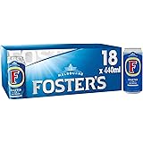 Fosters Lager Beer Can, 18 x 440ml