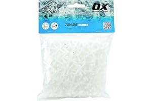 OX TOOLS Trade Cross Shaped Tile Spacers - 3mm (250 pcs)
