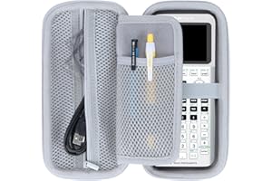 Peyyargo Dur Étui de Protection Compatible avec Texas Instruments TI-83 Premium CE/TI 82/TI-NSPIRE CX II-T/TI-30 ECO RS/TI-84 Plus CE-T/TI-Nspire CX Cas Calculatrice Graphique