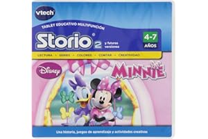 VTech - Juego para Tablet Educativo, Storio, Minnie (3480-231722)