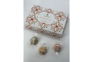 Delizia Siciliana: Confezione Regalo VALMORE con 400g Biscotti di Pasta di Mandorle - Aromi Pistacchio, Limone, Arancia - Stampa Maiolica di Design prodotti artianalmente in Sicilia