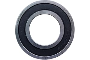 NEX SOLUTIONS GROUP NEX 6202 2rs 1ud Rodamiento de Bolas 15x35x11mm Doble Junta de Goma y Acero Cromado, 6202-2rs Rodamiento de Bolas Sellado