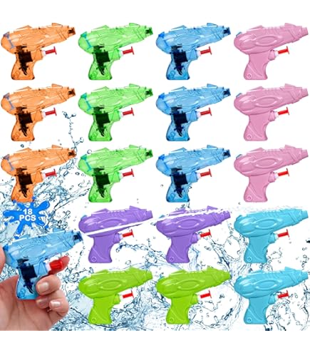 Pistola De Agua Para Piscina 18 Pistola De Agua Niu00f1os, Mini - Main Image