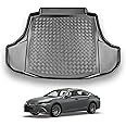 NOMAD Boot Liner Compatible with Lexus ES 2018+ [Hybrid] Recyclable Plastic (PE) Tailored Fit Car Floor Mat Protector Guard Tray Black Custom Fitted Accessory Dog Friendly Waterproof with Raised Edges