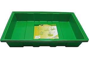 Biotop Pack de 5 bandejas para el Cultivo de Semillas (35 x 23,5 cm), Multicolor, 1x1x1 cm, B2010