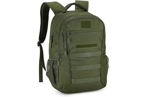 Explokit 15L 20L 25L Tactical Backpack Small Military Molle Rucksack School Daypack for Camping Hiking Cycling Trekking