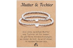 Aunis Gifts for Mum Infinity Heart Bracelet Mother and Daughter Women Girls Mother Gifts from Daughter