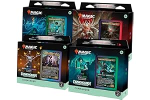 MAGIC: THE GATHERING Magia: The Gathering Duskmourn: House of Horror Commander Deck Bundle Zestaw zawierający wszystkie 4 talie