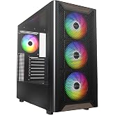 MONTECH XR ahşap &ouml;n y&uuml;z ger&ccedil;ek ceviz siyah, ATX PC oyun g&ouml;vdesi, cam yan panel, 4 &ouml;nceden y&uuml;klenmiş GF120 ARGB PWM fan, siyah