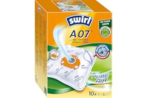 ‎SWIRL A 07 MicroPor® Plus Staubsaugerbeutel Vorteilspack, 10 Beutel für AEG und Electrolux Staubsauger