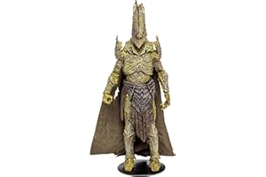 McFarlane Toys DC Multiverse King Kordax figurka 18 cm – niesamowicie szczegółowy brutalny zdobywca z ultra artykulacją, trójzębem i kolekcjonerską kartą artystyczną