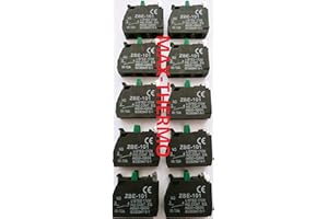 SCHNEIDER ELECTRIC 10 pcs of ZBE-101 N.O FITS for TELEMECANIQUE Schneider Contact Block